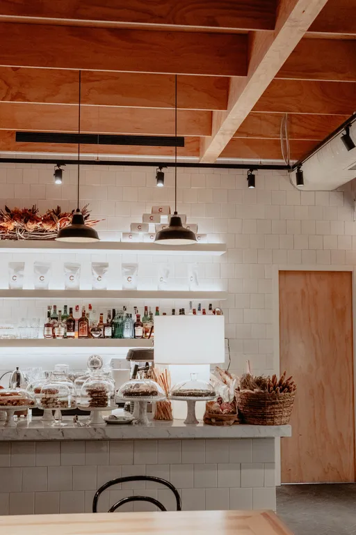 sweet delights bakery interior